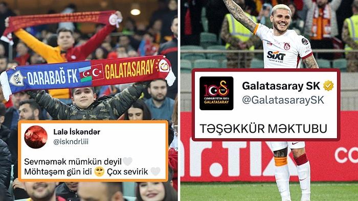 Galatasaray'ın Azerbaycan Türkçesi ile Yazdığı Teşekkür Mektubu Sosyal Medyada Beğenileri Topladı