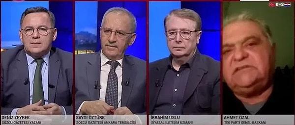 Türkiye İttifakı’nın Cumhurbaşkanı adayı Ahmet Özal, Sözcü TV’de katıldığı programda YSK’daki imza toplama işi için ‘çadır tiyatrosu’ benzetmesinde bulundu.
