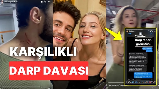 Ayşe Aslanpay Sevgilisi Batuhan Karacakaya'ya Darp Davası Açınca Kozlarını Sosyal Medyada Paylaştılar