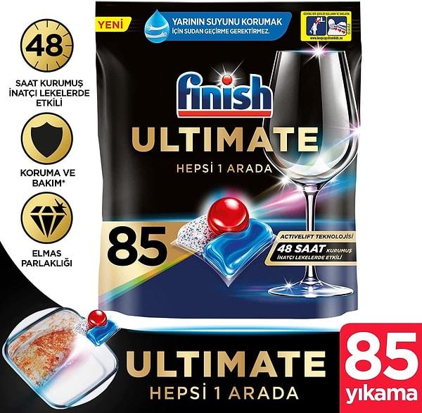 Finish Ultimate 85 Kapsül Bulaşık Makinesi Deterjanı Tableti