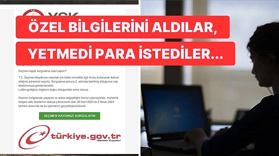 Seçim Kaydı Sorgulaması Adı Altında Yapılan Yeni Dolandırıcılık Yöntemi Akıllara Durgunluk Verdi