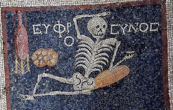 14.	The "Joyful" Skeleton Mosaic: