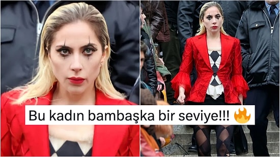 Joker'in Devam Filmi "Joker: Folie á Deux" İçin Harley Quinn Olan Lady Gaga, Adeta Ateş Etti!