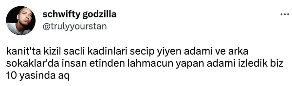 Bir de TV'de şahit olduklarımız var.