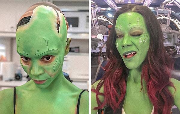 9. Guardians of the Galaxy, Zoe Saldana