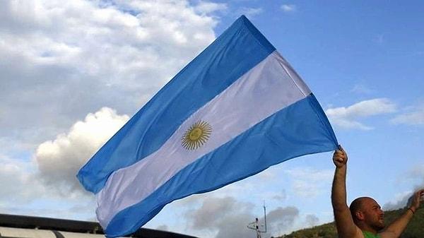 Arjantin bayrağı güneş sembolü
