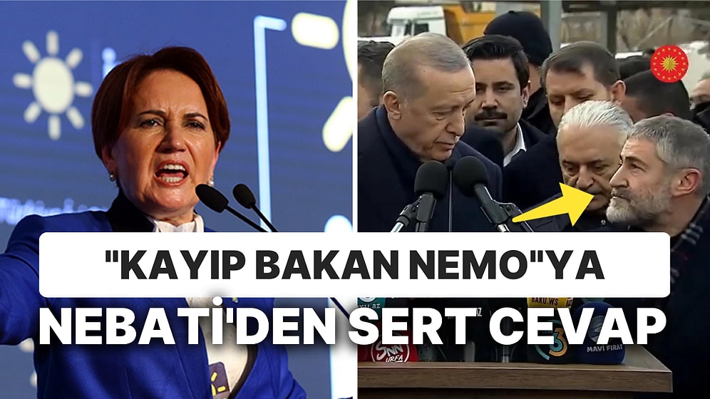 Akşener'in "Kayıp Bakan Nemo" Çıkışına Nureddin Nebati'den Cevap Geldi