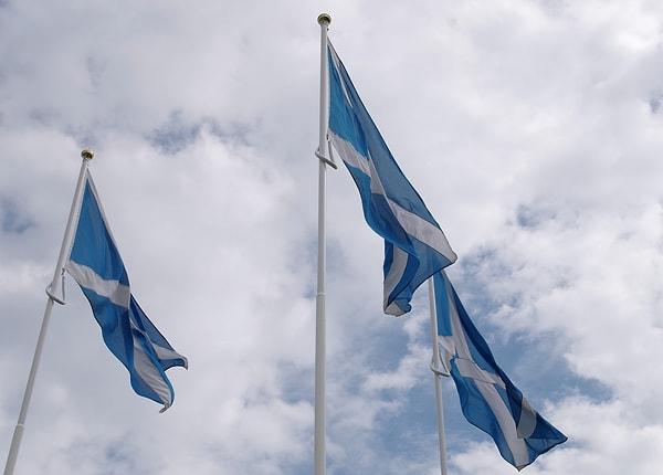 İskoçya bayrağı renkleri