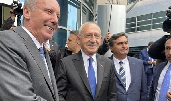 Ortak basın açıklaması sonrasında İnce'nin Kılıçdaroğlu ile tokalaşması sırasında "Hoş geldiniz, güle güle" demesi dikkat çekti.