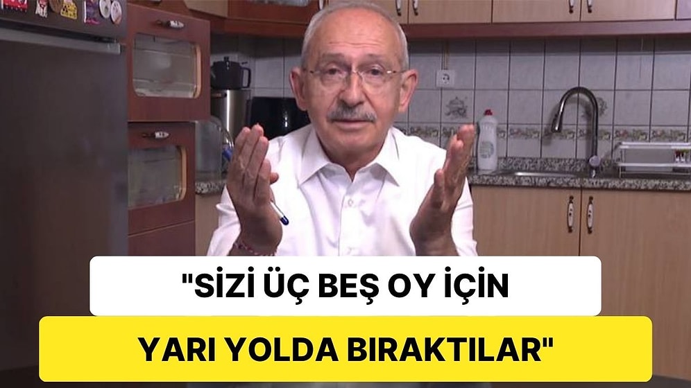 Kılıçdaroğlu Kadınlara Seslendi: "Sizi Üç Beş Oy İçin Yarı Yolda Bıraktılar"