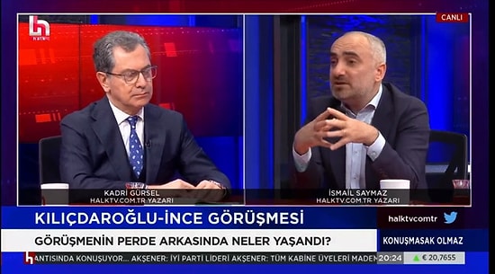Saymaz'dan İnce'ye Demirtaş Sorusu: 'Bölücülüğü mü Okşuyordu?'