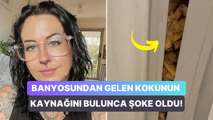 Banyosundaki Kötü Kokuyu Bir Türlü Gideremeyen Kadın Duşunun Arkasına Gizlenmiş Binlerce Sigara İzmariti Buldu