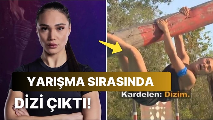 Survivor Yarışmacısı Kardelen Oyun Sırasında Sakatlandı: Çıkan Dizini Yerine Oturttuğu Anlar Gündem Oldu!