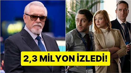 Final Sezonuyla Efsane Bir Dönüş Yapan Succession'ın İlk Bölümü İzlenme Rekoru Kırdı!