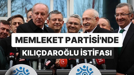 Memleket Partisi’nde Kılıçdaroğlu İstifası: ‘Destek Vermek Herkesin Görevi’