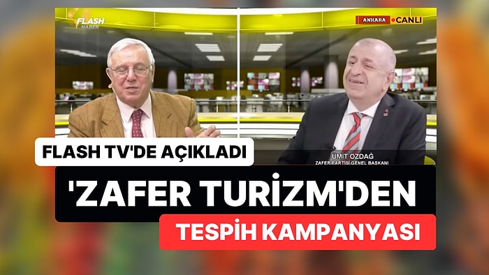 Ümit Özdağ Flash TV'de Yeni Tespih Kampanyasını Açıkladı