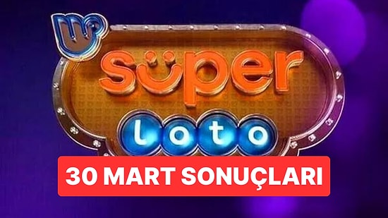 Süper Loto Sonuçları Açıklandı: 30 Mart Perşembe Süper Loto Sonuçları ve Kazandıran Numaralar