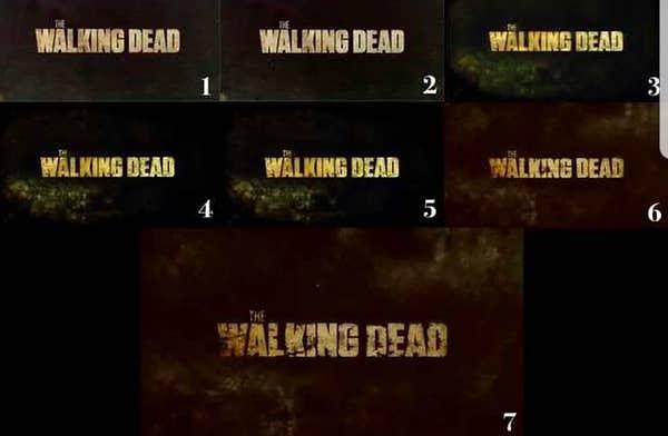 5. The Walking Dead dizisinde sezonlar ilerledikçe açılıştaki görüntü daha da kötü bir hale geliyor!