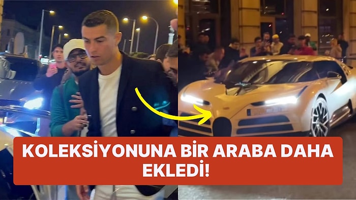 Cristiano Ronaldo Fiyatı Dudak Uçuklatan Yeni Arabasıyla İlk Defa Görüntülendi!