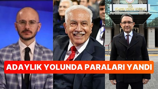 Cumhurbaşkanı Olma Yolunda Yeterli İmzayı Toplayamayıp 555 Bin TL'si Yanan 8 Aday