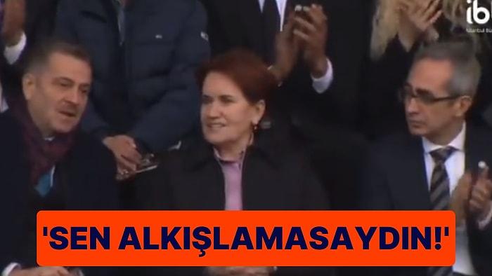 Meral Akşener ile AK Partili Gaziosmanpaşa Belediye Başkanı Hasan Usta Arasında İlginç Anlar