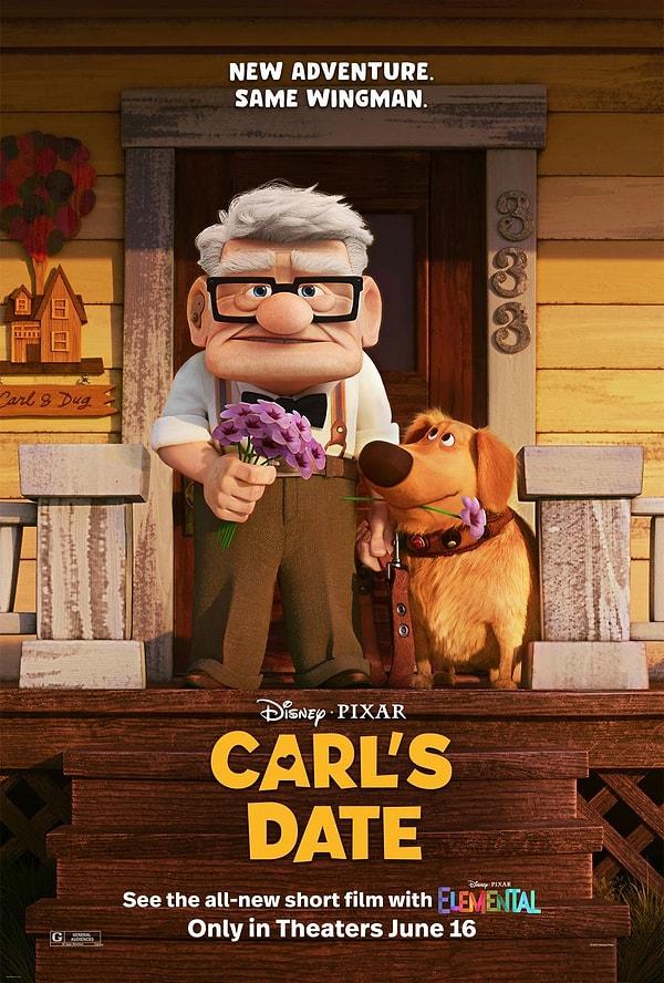18. Carl's Date kısa filminden bir afiş yayımlandı.