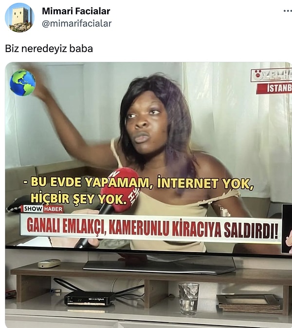 Ülke değil Birleşmiş Milletler!