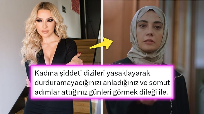 Hadise'den Kızılcık Şerbeti Dizisine Yayın Durdurma Kararı Veren RTÜK'e Sert Eleştiri!