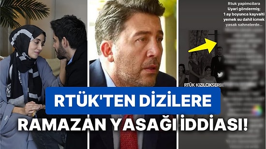 Emre Kınay, RTÜK'ün Dizilere Bir Ay Boyunca Yemek Sahnesi Yasağı Getirdiğini İddia Etti!