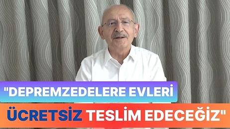 Kemal Kılıçdaroğlu'ndan Yeni Video: “Konutları Depremzedelere Ücretsiz Vereceğiz”