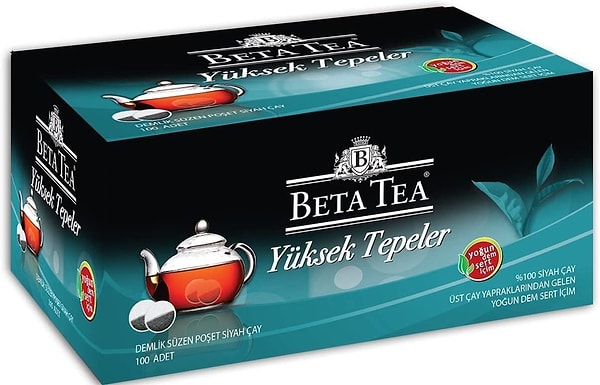 16. Beta Tea Yüksek Tepeler siyah çay.