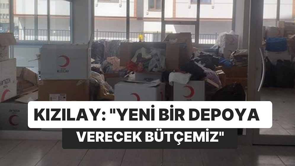 Kızılay'ın Yardım Kolileri Cemaat Yurdundan Çıktı