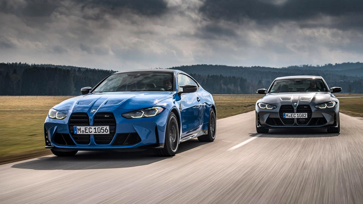 BMW m5 vs BMW m4