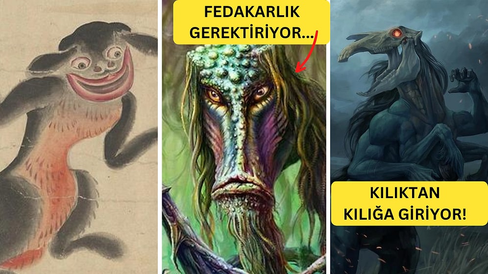 Bir Bakıştan Sonra Rüyalara Giren Fantastik Dünyaların En İlginç Canavarları ve Mitolojik Yaratıkları
