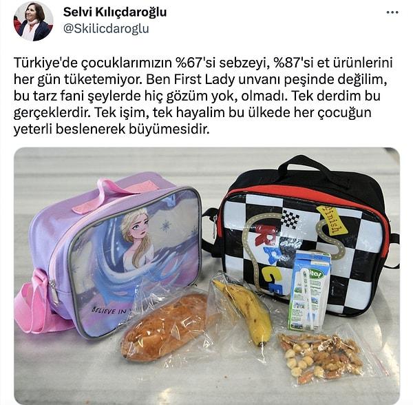 Kendisine 'Çocukların Selvi annesi' diyen Selvi Kılıçdaroğlu'nun 'First Lady'lik unvanı hakkındaki açıklaması ise şöyle 👇