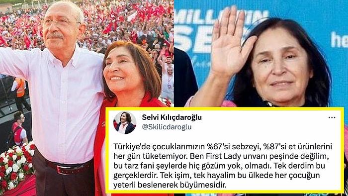 Cumhurbaşkanı Adayı Kemal Kılıçdaroğlu'nun Eşi Selvi Kılıçdaroğlu'ndan 'First Lady'lik Açıklaması