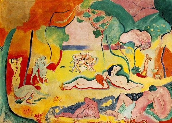 4. Matisse'in önceki resimlerinden biri "Dans" için ilham kaynağıydı.