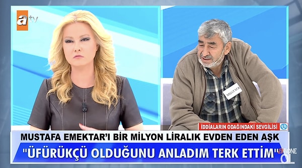 Filiz'i tanıyan bir erkek telefonla bağlandı. "Servet avcısı. Bu kadının imam nikahlı eşlerinden 5-6 çocuğu var. 3 oğlu 2 kızı var. Herkesle imam nikahı kıyıp paralarını yiyen bir kadın." dedi. Filiz de üzerine kayıtlı bir tane çocuğu olduğunu belirtti.