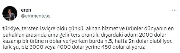 Türkiye artık dolar ya da euro ile maaş alanlar için de pahalı bir ülke haline geliyor.
