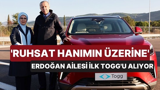 Erdoğan ve Ailesi Bugün İlk Togg'u Teslim Alıyor