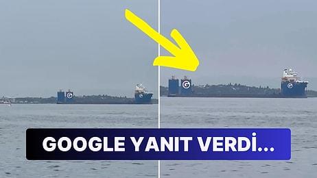 Pendik Limanında Görüntülenen Google Logolu Gemiyi Görenler Gözlerine İnanamadı!