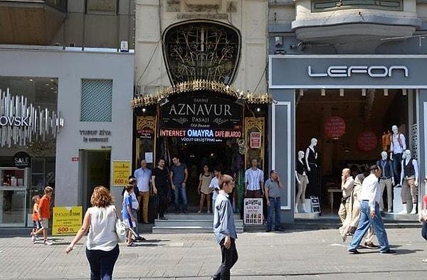 7. One of the favorites of Istiklal Street: Aznavur Passage