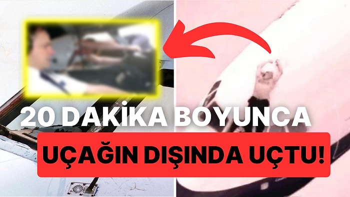 Uçağın Dışında Bile Uçtu! Hayata İki Eliyle Tutunan Pilotun Aksiyon Filmlerinden Farksız Hikayesi!