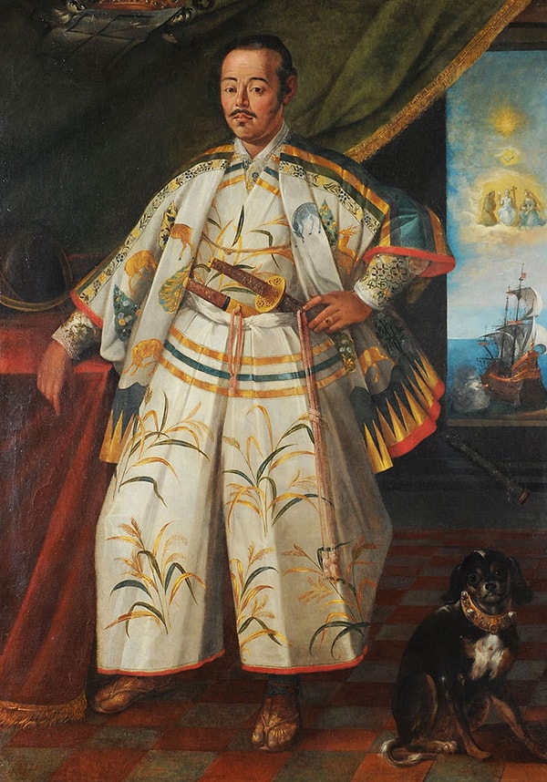 4. С 1613 по 1620 годы один самурай путешествовал в Рим через Мексику