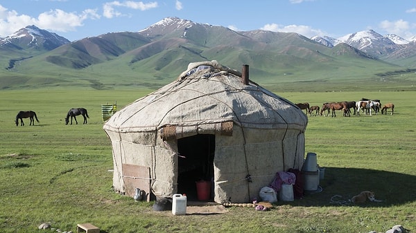 3. На каком контенте находится Киргизия?