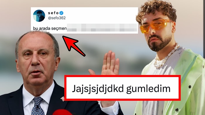 Muharrem İnce'nin Seçimi Kazanma Umudunu 15 Yaşa Bağlamasına Misilleme Yapan Sefo'dan Güldüren Cevap Gecikmedi