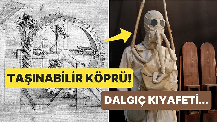 Mucidinin Leonardo Da Vinci Olduğunu Duyunca Ağzınızın Açık Kalacağı Tuhaf Aletler