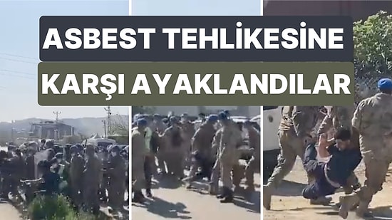 Yolu Kapattılar! Hatay'da Depremzedeler Asbest Tehlikesine Karşı Eyleme Geçti