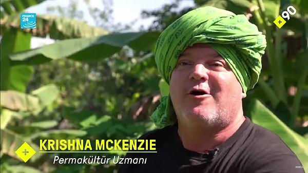 Permakültür uzmanı Krishna Mckenzie 26 senedir Auroville’de yaşıyor. Tarımsal alan için ilk tohumu eken Mckenzie’ye göre yeni ve sürdürülebilir bir tarımsal sistem mümkün.