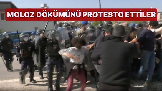 Moloz Dökümünü Protesto Eden Depremzedelere Biber Gazlı Müdahale!